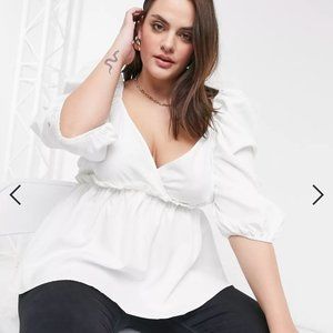 NWT In The Style Plus x Lorna Luxe top